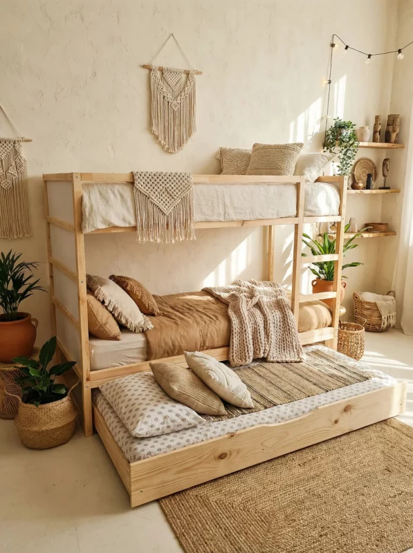 IKEA KURA Bett Schlafschublade 2in1 90x180 NestUp Sleep Naturholz