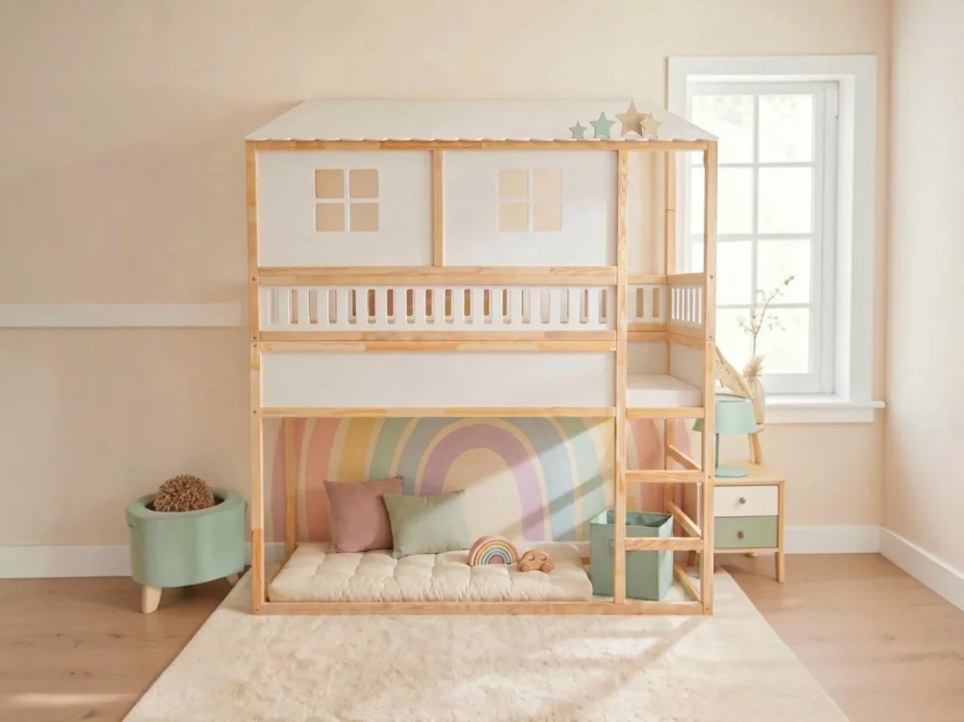 Ein Baumhaus im Kinderzimmer Der Traum braucht keinen Garten