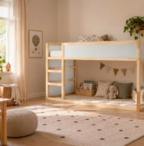 Łóżko IKEA KURA: wiek, wymiary, obciążenie i ważne wskazówki